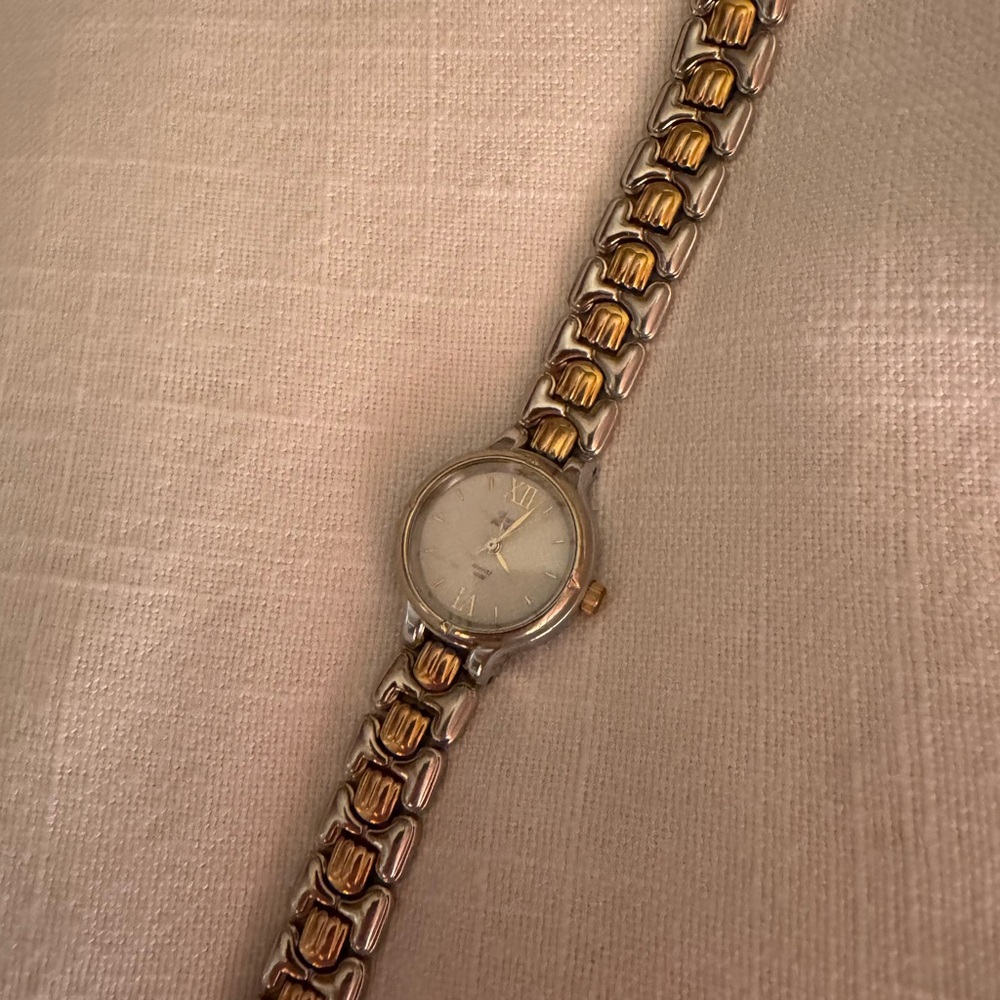 Vintage Two-Tone timex watch